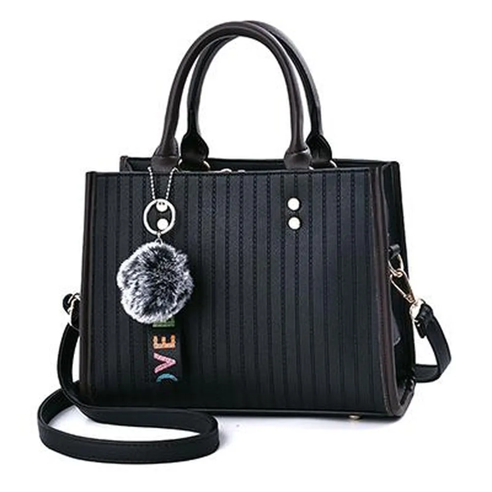 <bold>Top-Handle / Crossbody Bag <br>Vegan-Leather