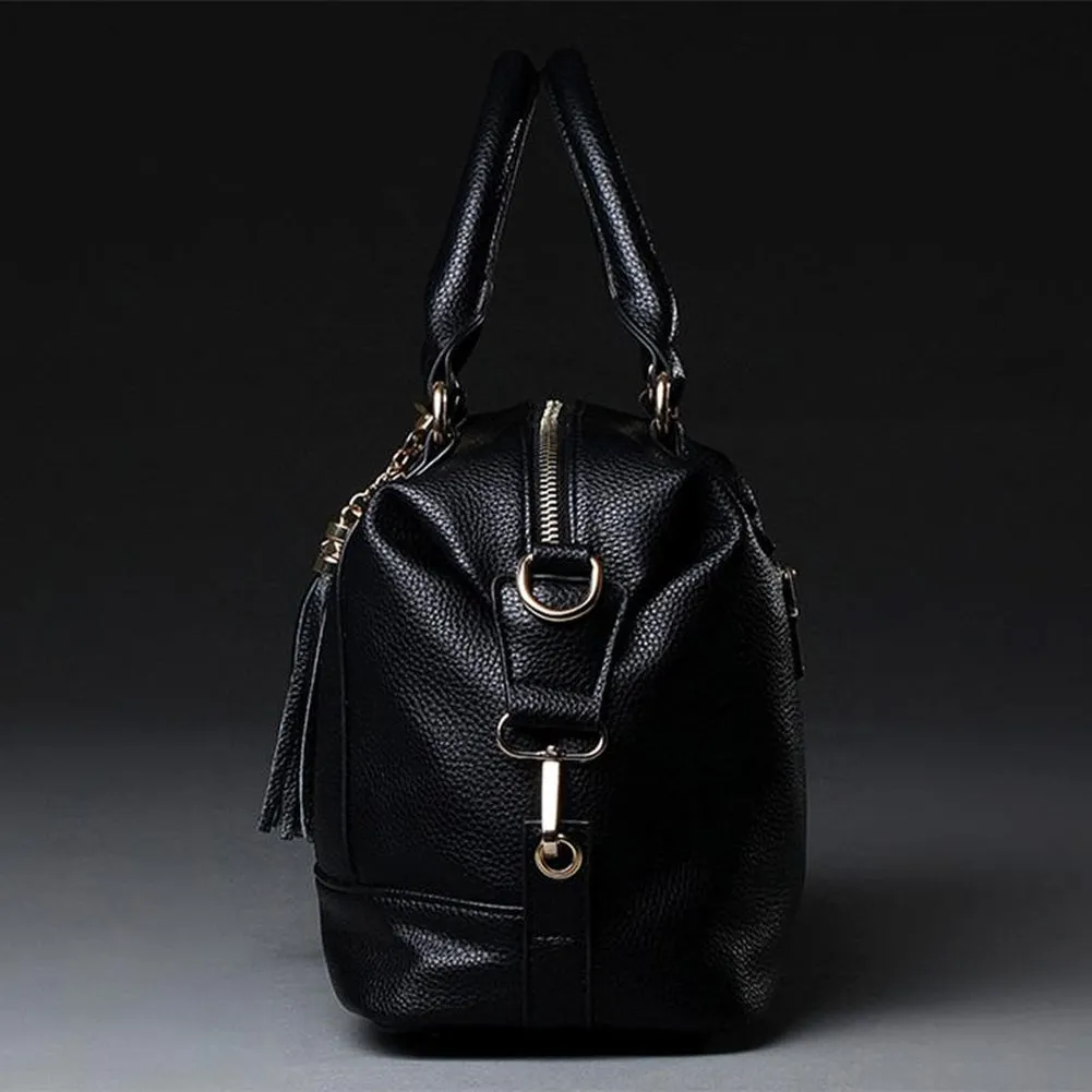<bold>Top-Handle / Crossbody Bag  <br>Vegan-Leather