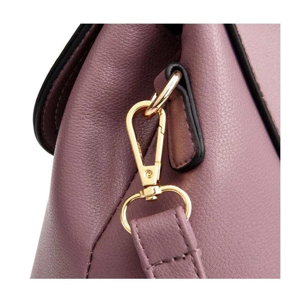 <bold>Top-Handle / Crossbody Bag  <br>Vegan-Leather