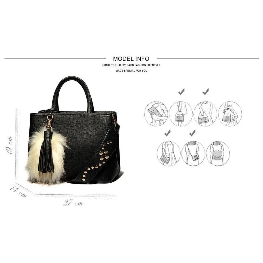 <bold>Top-Handle / Tote Bag  <br>Vegan-Leather