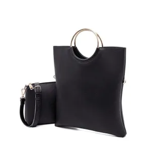 <bold>Tote & Crossbody Bag Set <br>Vegan-Leather