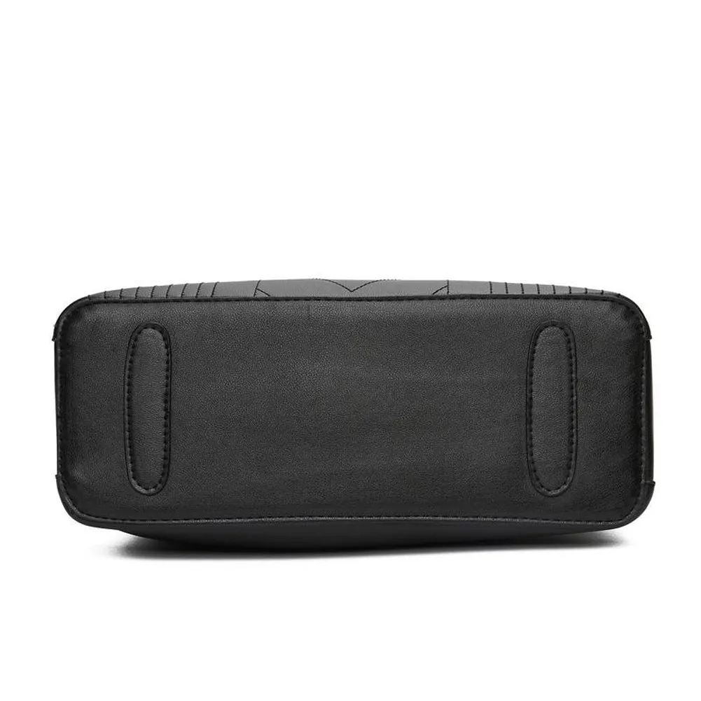 <bold>Tote Crossbody & Purse Set  <br>Vegan-Leather