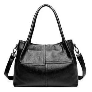 <bold>Tote / Crossbody Bag  <br>Vegan-Leather