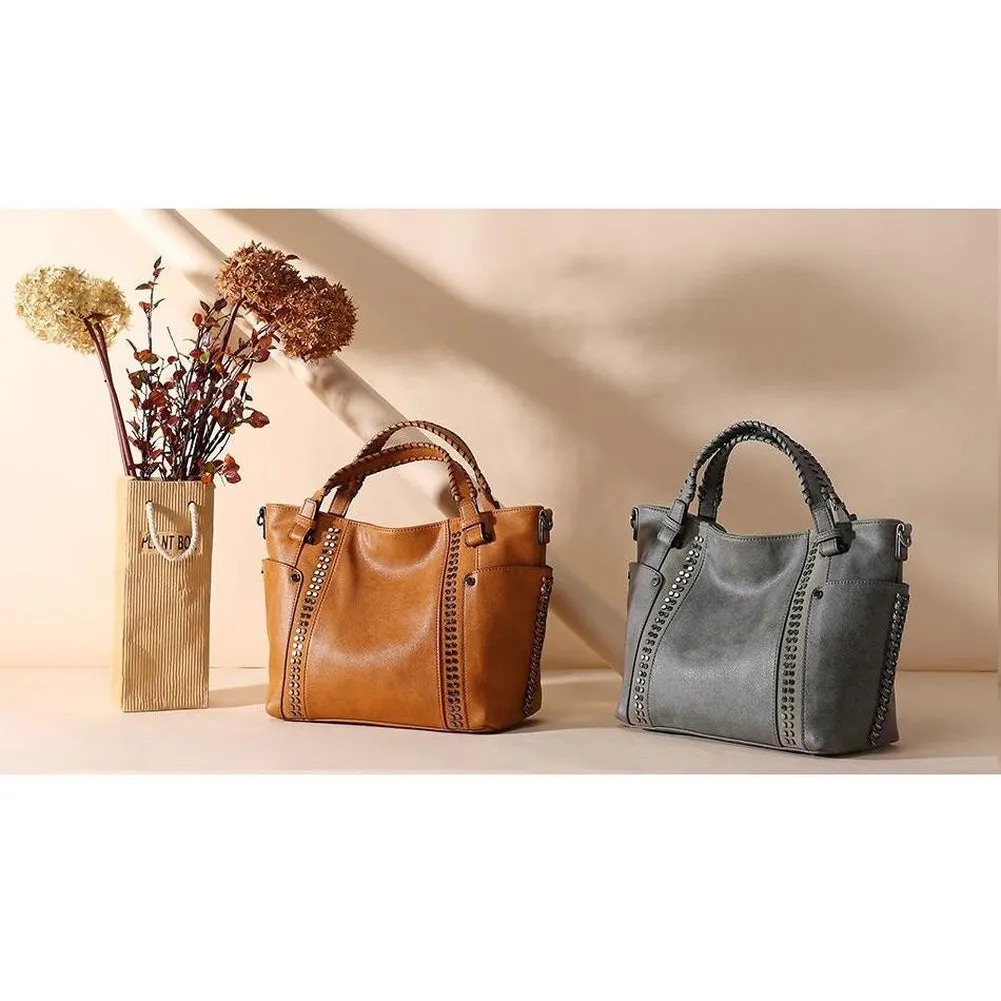 <bold>Tote / Crossbody Bag <br>Vegan-Leather