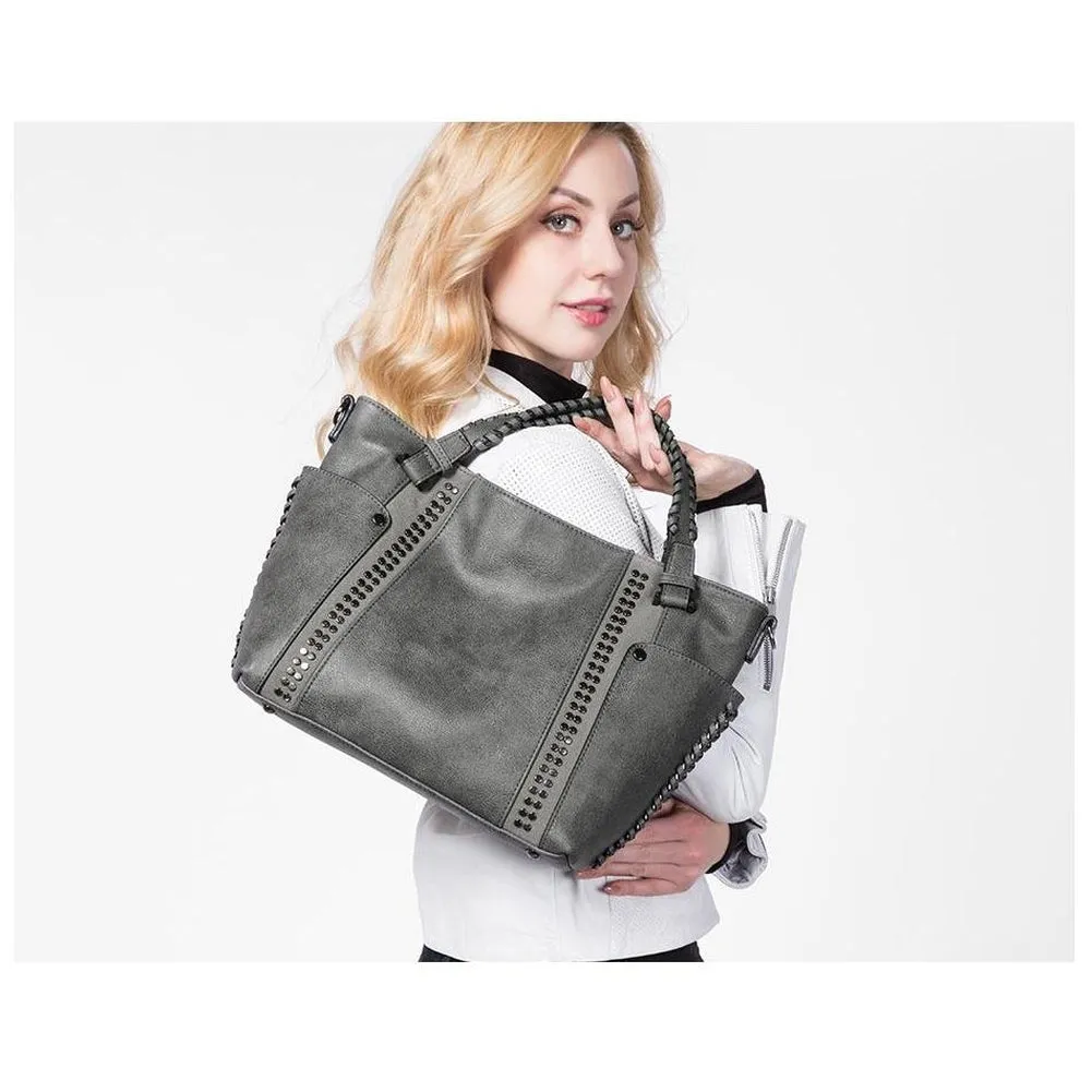 <bold>Tote / Crossbody Bag <br>Vegan-Leather