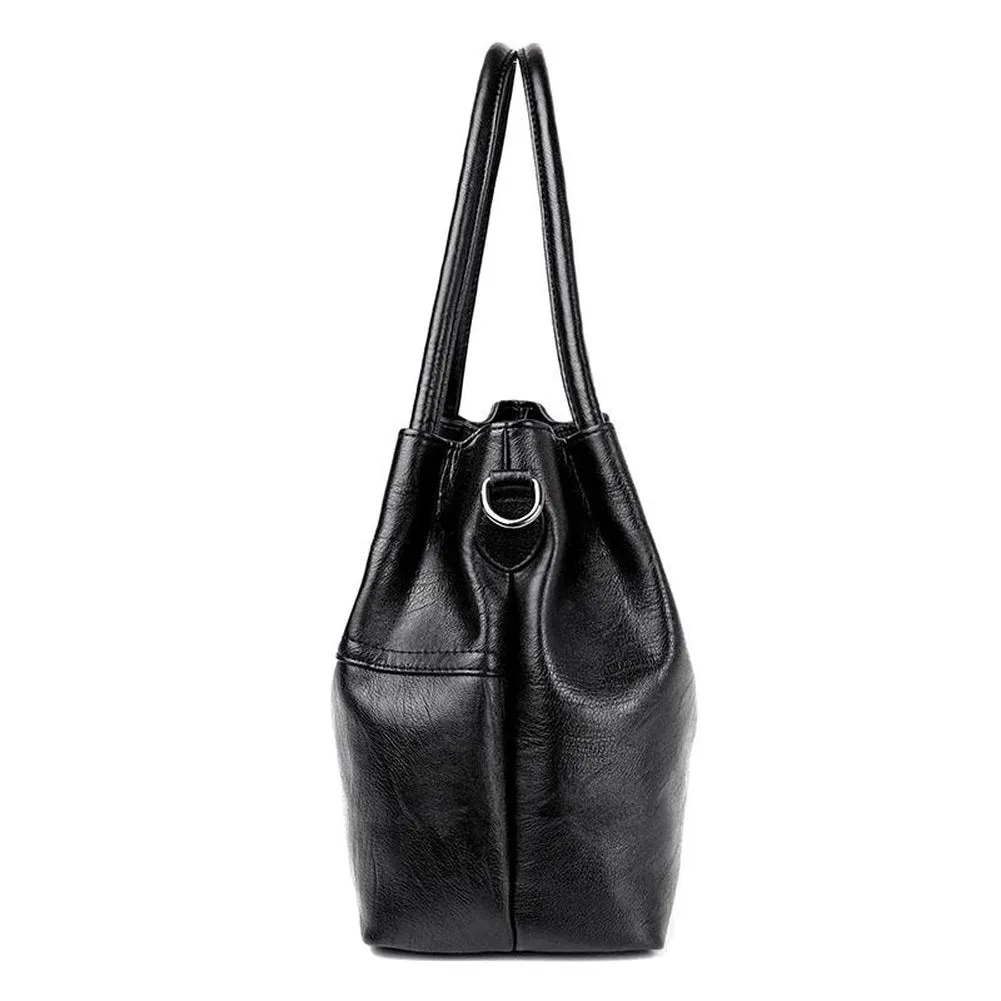 <bold>Tote / Crossbody Bag  <br>Vegan-Leather