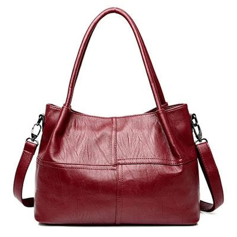 <bold>Tote / Crossbody Bag  <br>Vegan-Leather