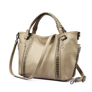 <bold>Tote / Crossbody Bag <br>Vegan-Leather
