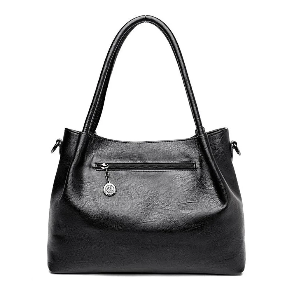 <bold>Tote / Crossbody Bag  <br>Vegan-Leather