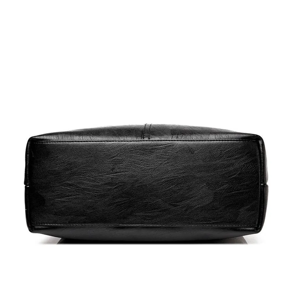 <bold>Tote / Crossbody Bag  <br>Vegan-Leather