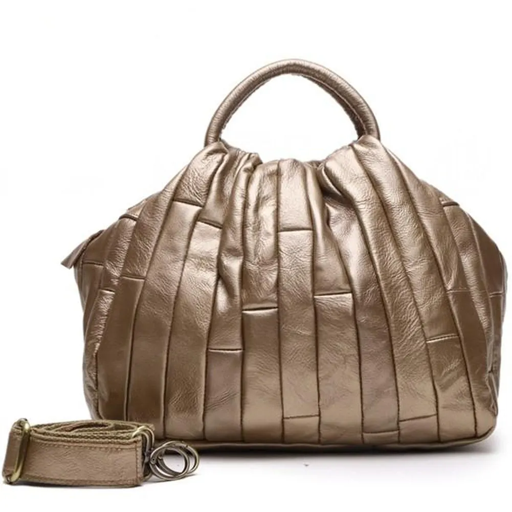 <bold>Tote / Shoulder Bag <br>Genuine-Leather