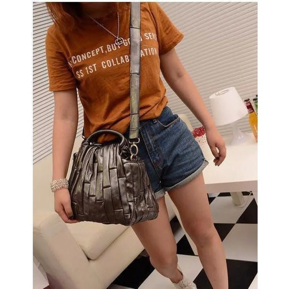 <bold>Tote / Shoulder Bag <br>Genuine-Leather