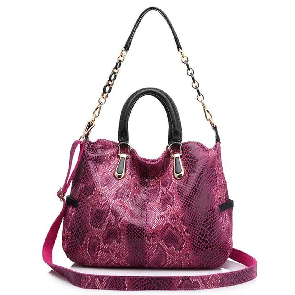 <bold>Tote / Shoulder Bag <br>Genuine-Leather