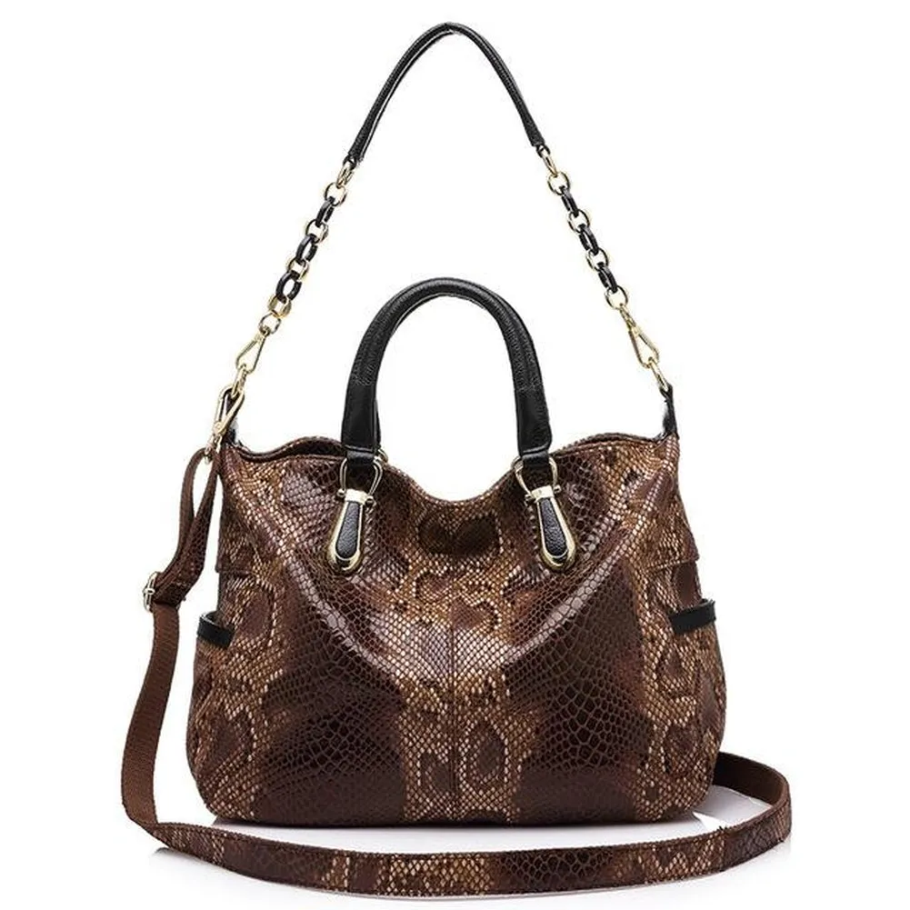 <bold>Tote / Shoulder Bag <br>Genuine-Leather