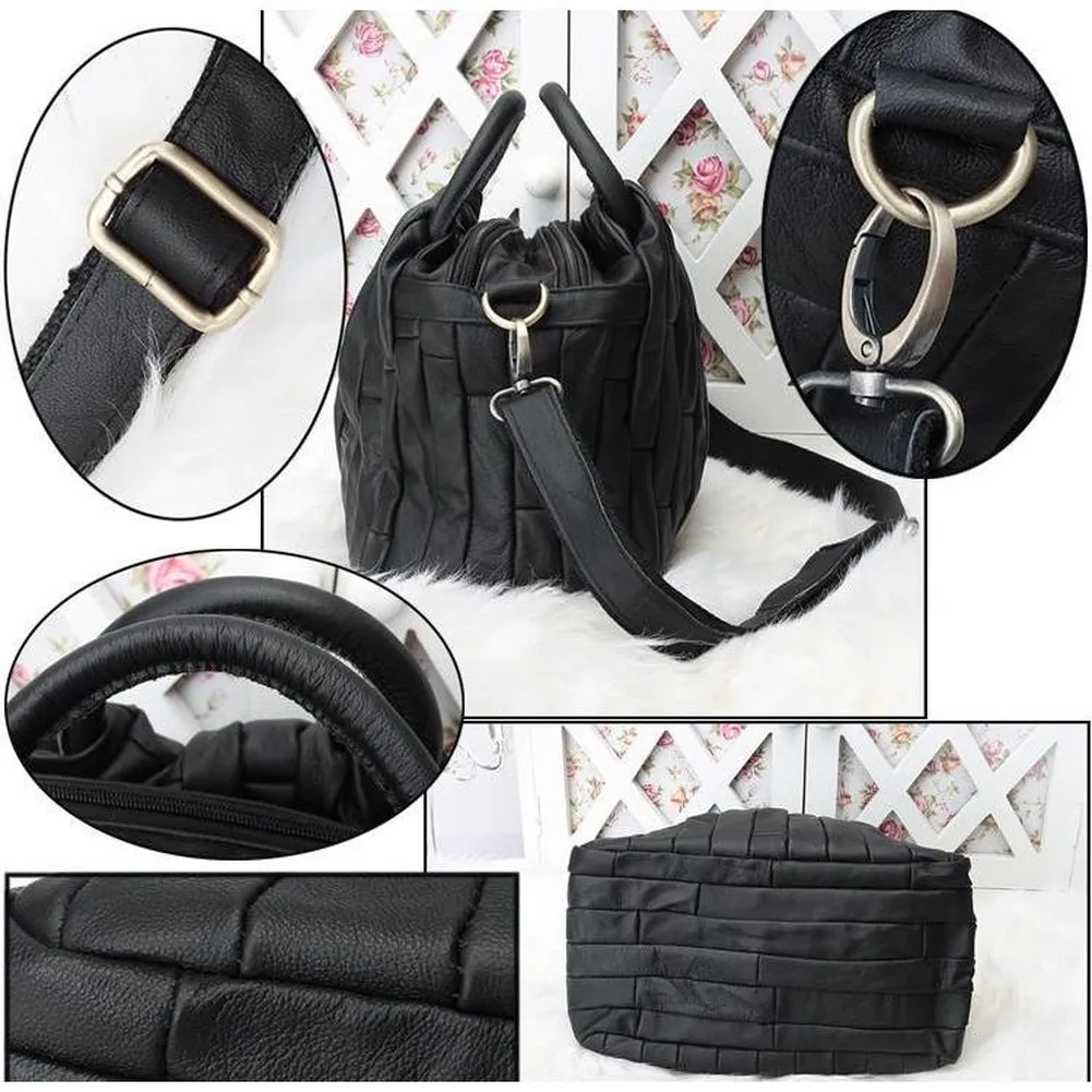 <bold>Tote / Shoulder Bag <br>Genuine-Leather