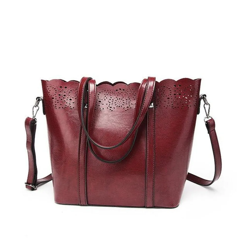 <bold>Tote / Shoulder Bag  <br>Vegan-Leather