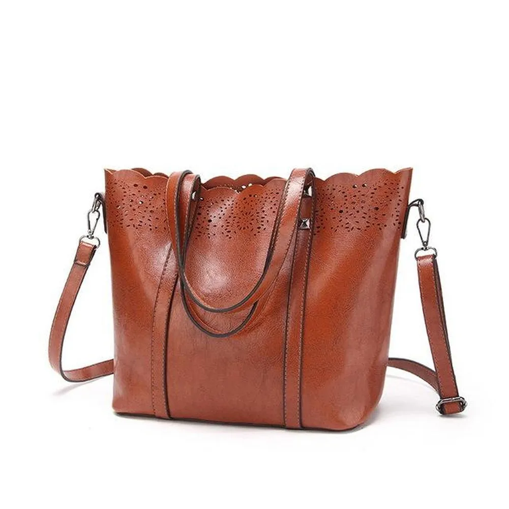 <bold>Tote / Shoulder Bag  <br>Vegan-Leather