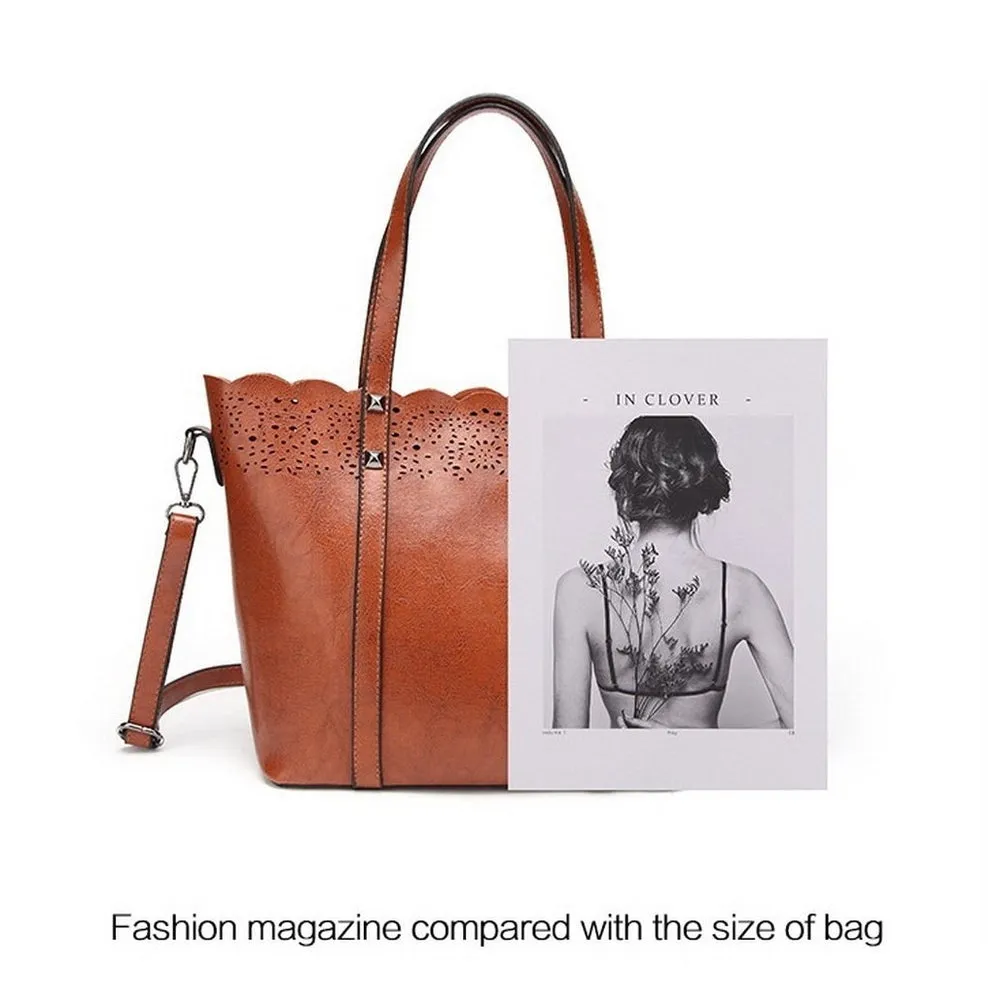 <bold>Tote / Shoulder Bag  <br>Vegan-Leather