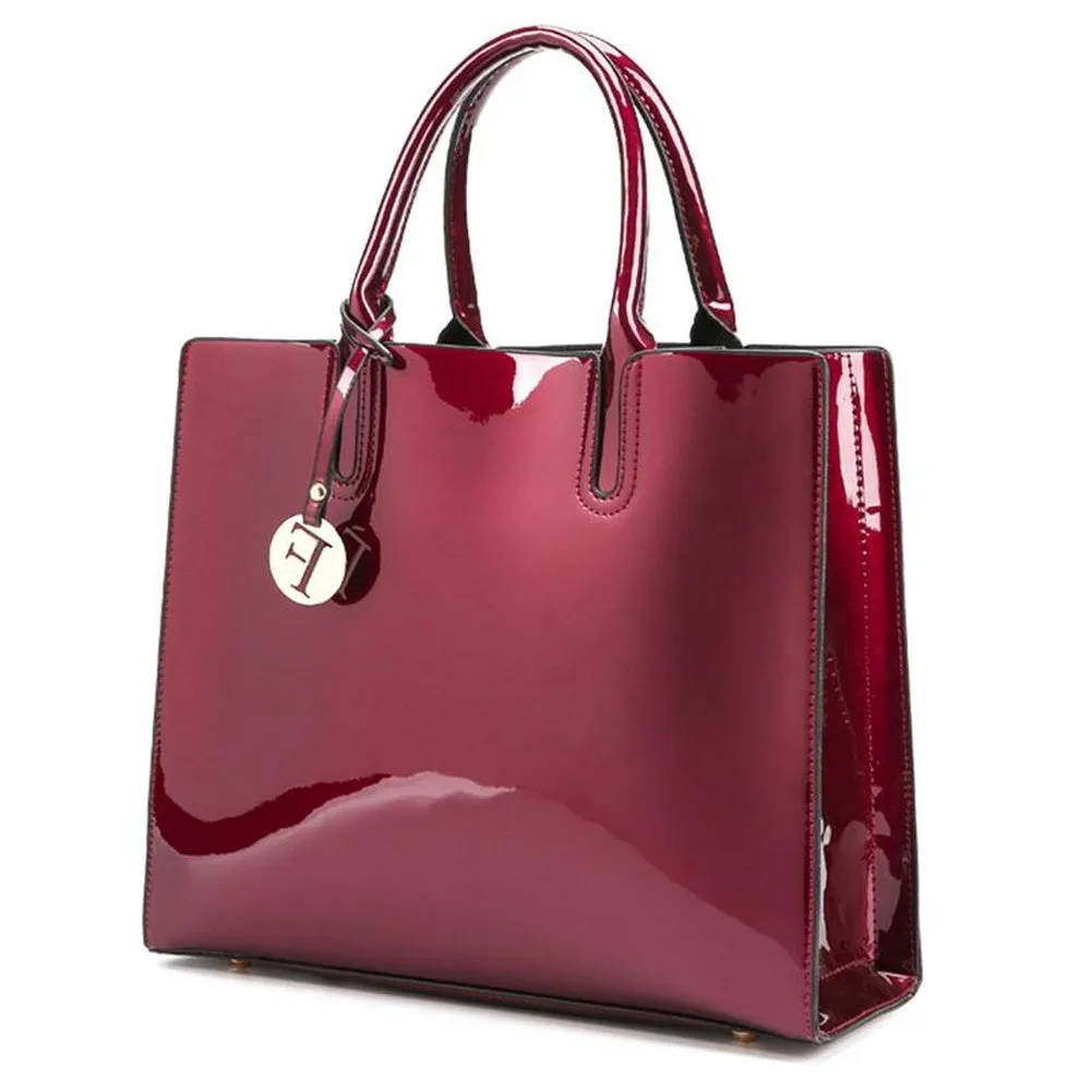 <bold>Tote  / Shoulder Bag  <br>Vegan-Leather