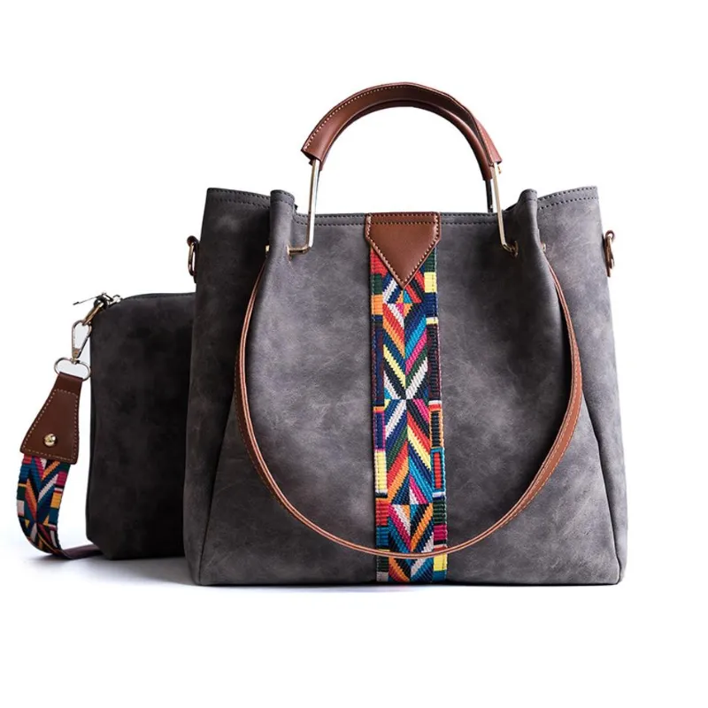 <bold>Tote / Shoulder Bag <br>Vegan-Leather