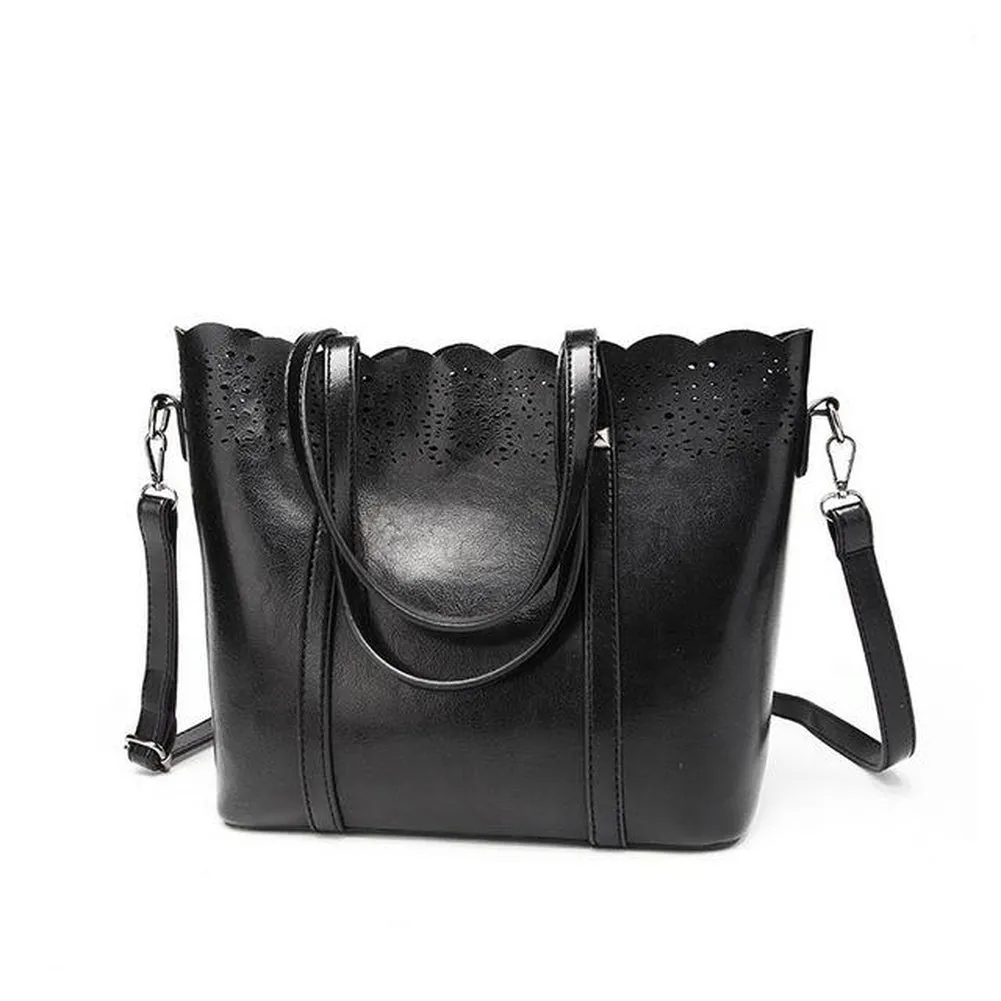 <bold>Tote / Shoulder Bag  <br>Vegan-Leather