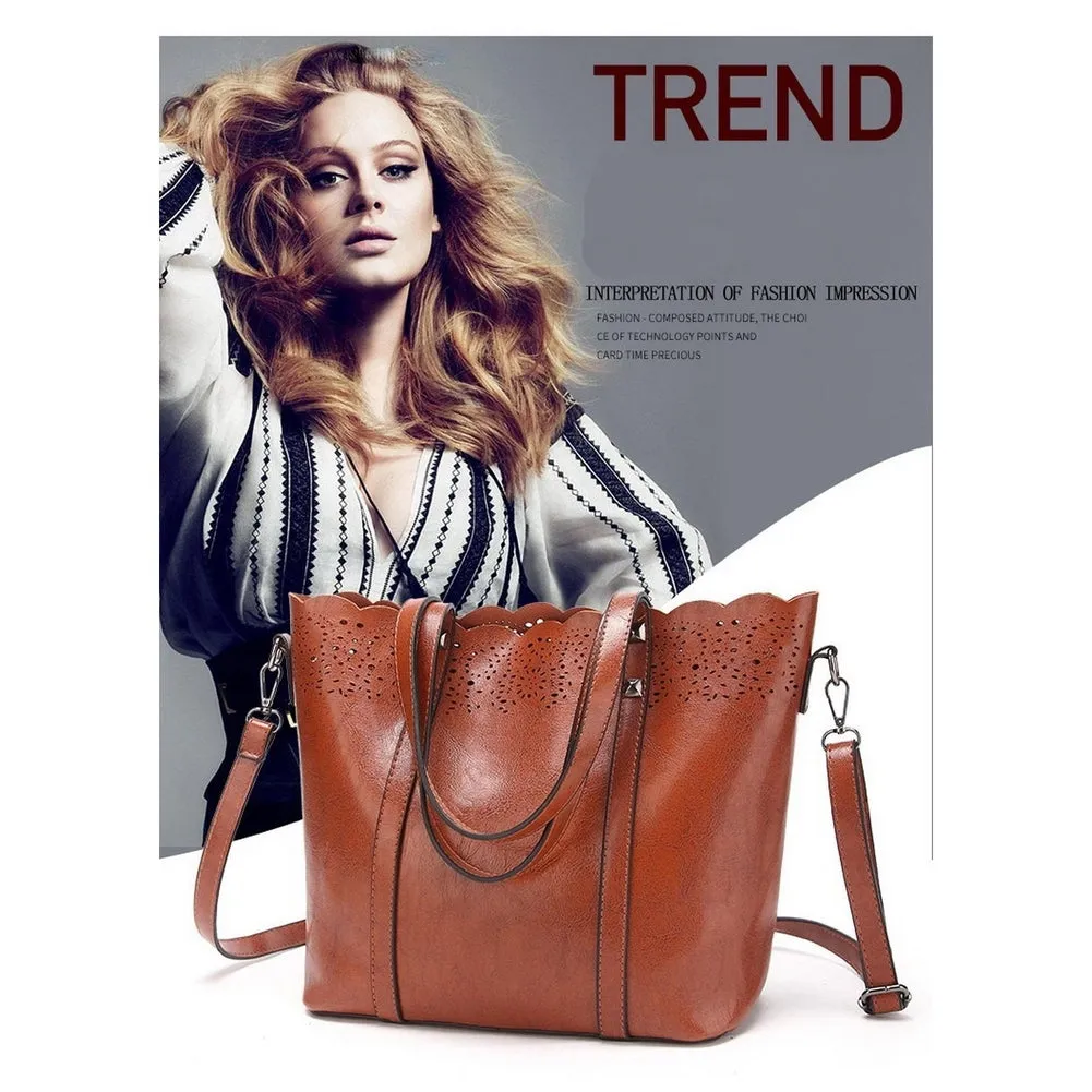 <bold>Tote / Shoulder Bag  <br>Vegan-Leather