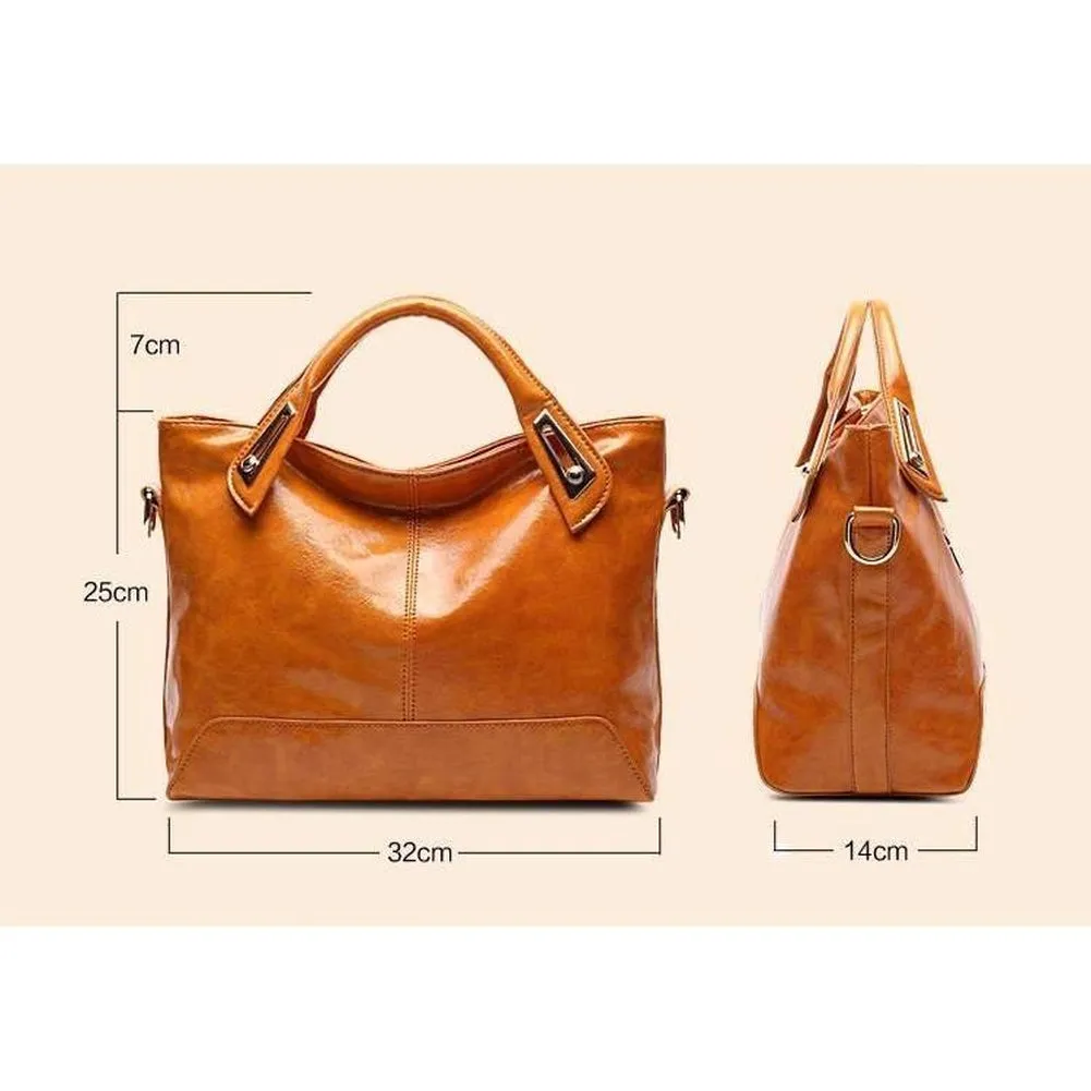 <bold>Tote / Shoulder Bag  <br>Vegan-Leather