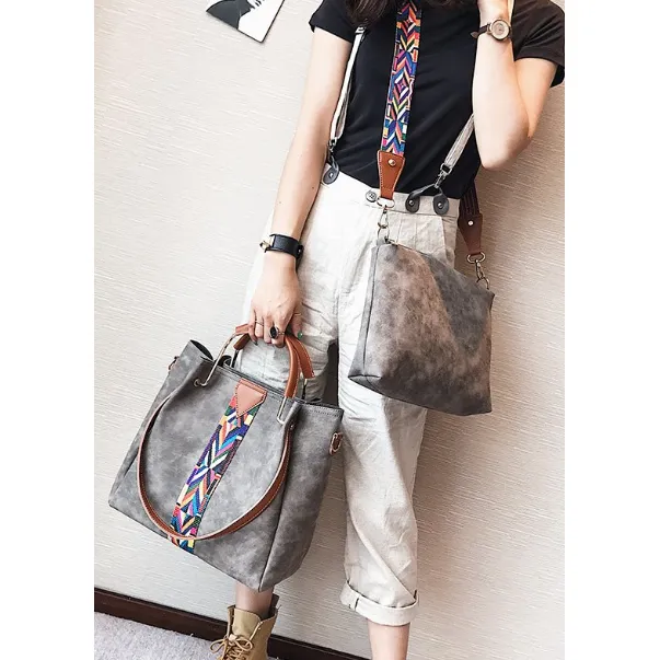 <bold>Tote / Shoulder Bag <br>Vegan-Leather