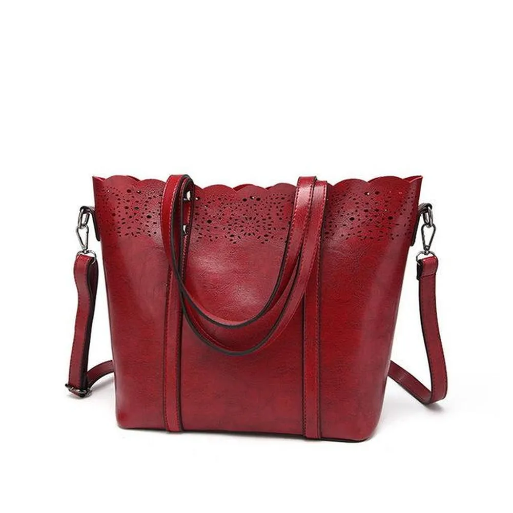 <bold>Tote / Shoulder Bag  <br>Vegan-Leather
