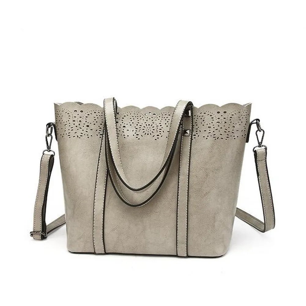 <bold>Tote / Shoulder Bag  <br>Vegan-Leather