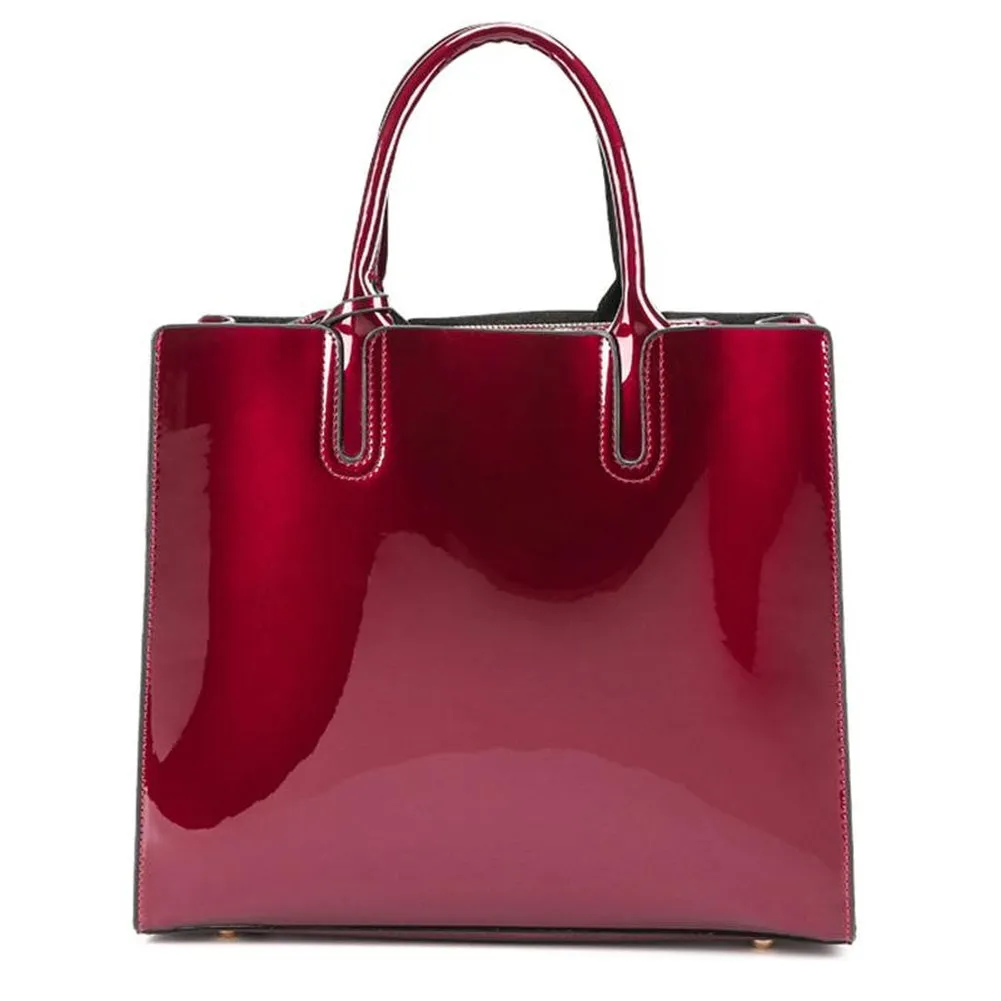 <bold>Tote  / Shoulder Bag  <br>Vegan-Leather