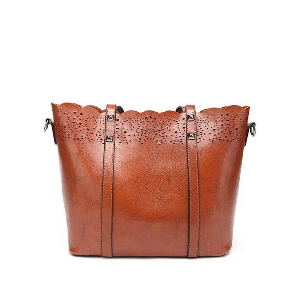 <bold>Tote / Shoulder Bag  <br>Vegan-Leather