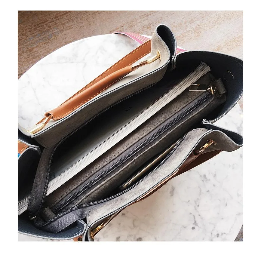 <bold>Tote / Shoulder Bag <br>Vegan-Leather
