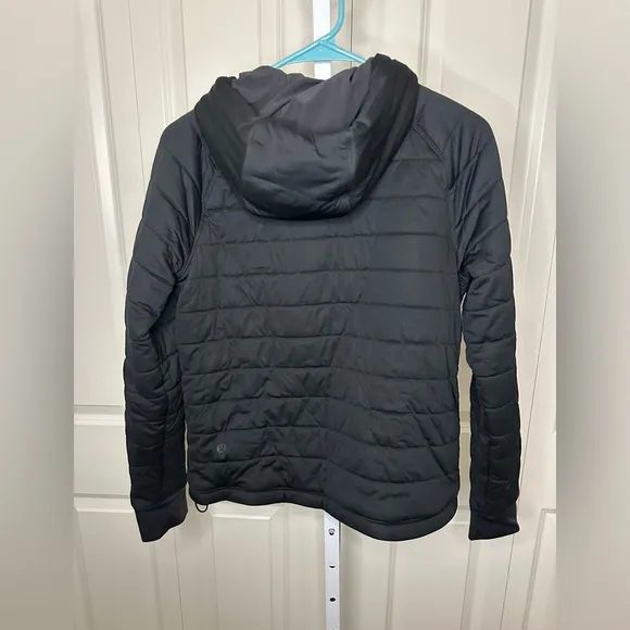 Lululemon Black Quilted Hoodie