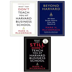 Mark H. McCormack Collection 3 Books Set (Beyond Harvard, What They Still Don’t)