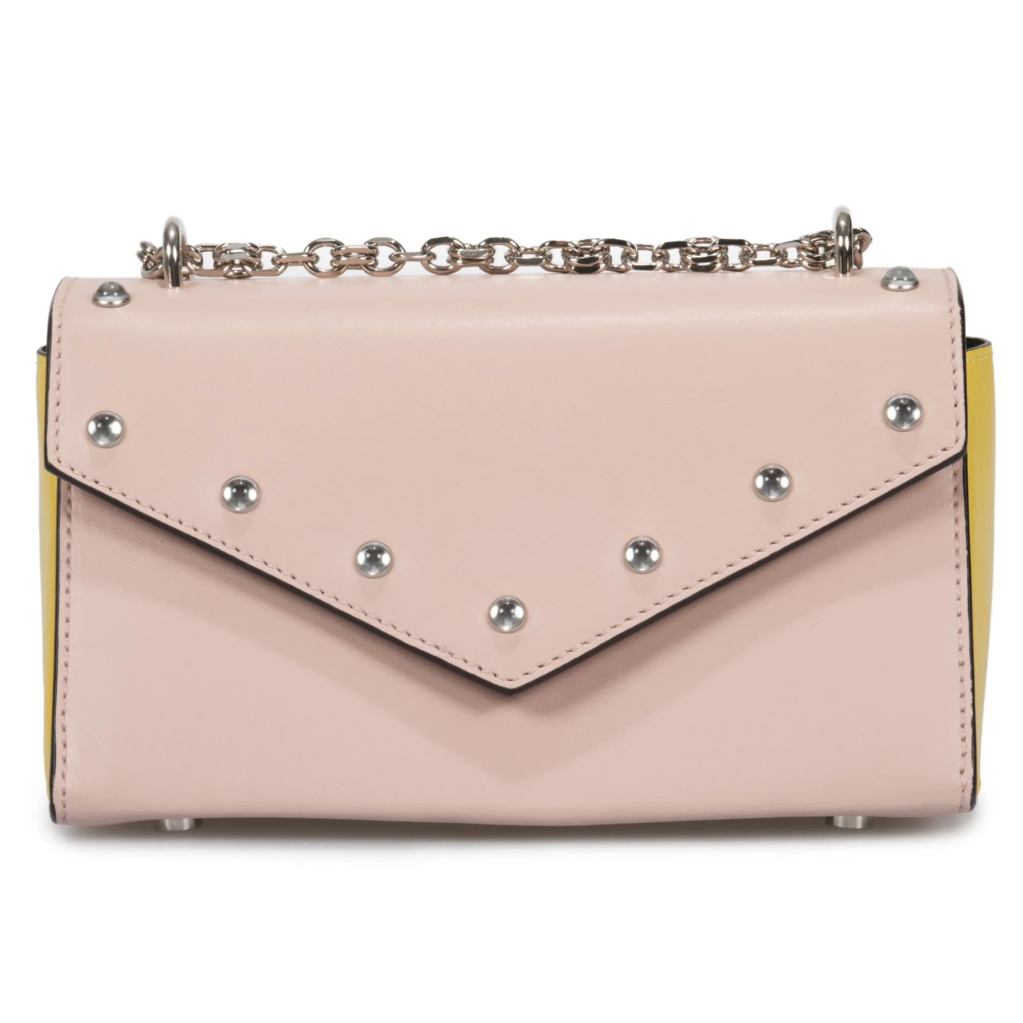 Marni Small Triangle Shoulder Bag in Pink