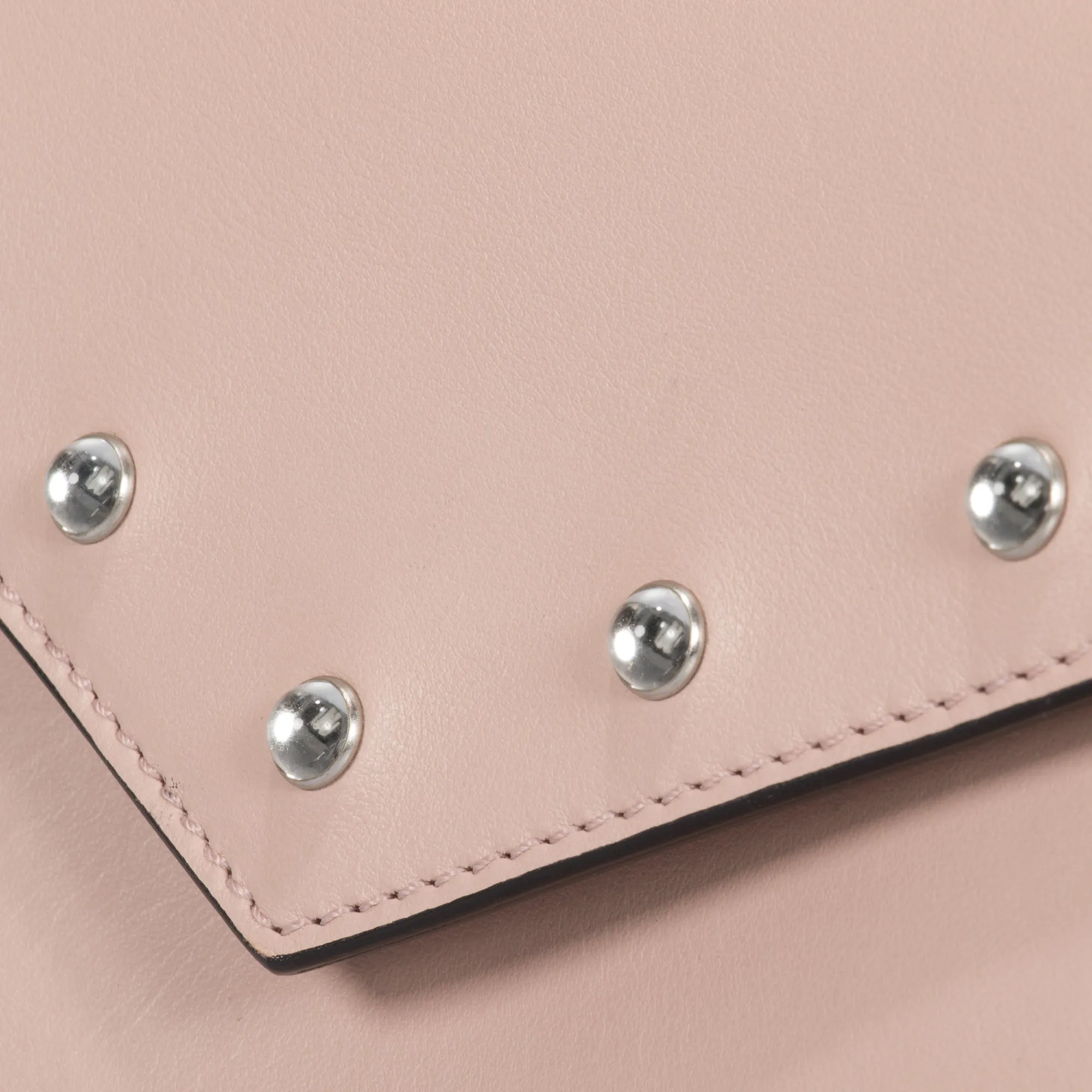 Marni Small Triangle Shoulder Bag in Pink