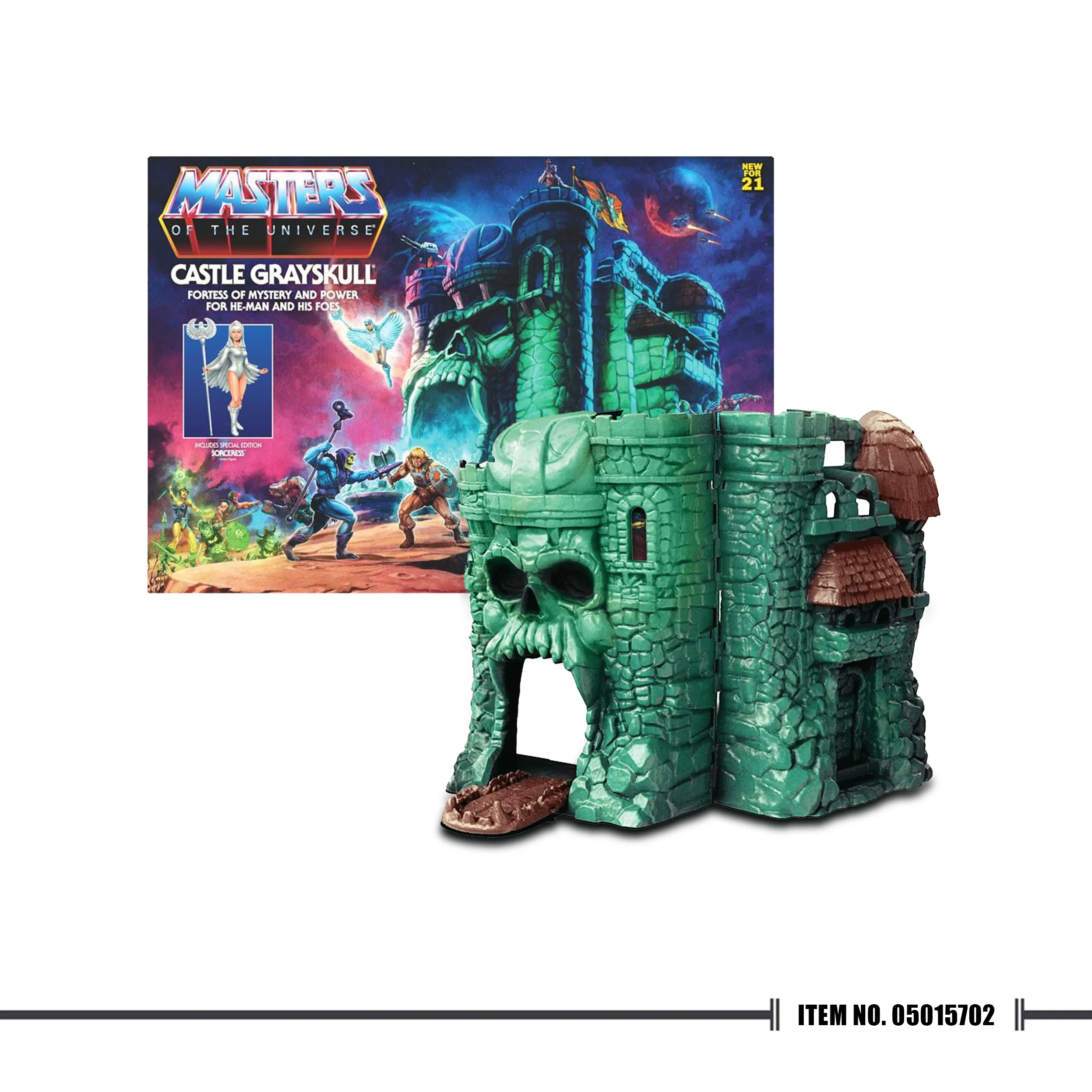 Masters Of The Universe Hyper- Retro Grayskull Playset