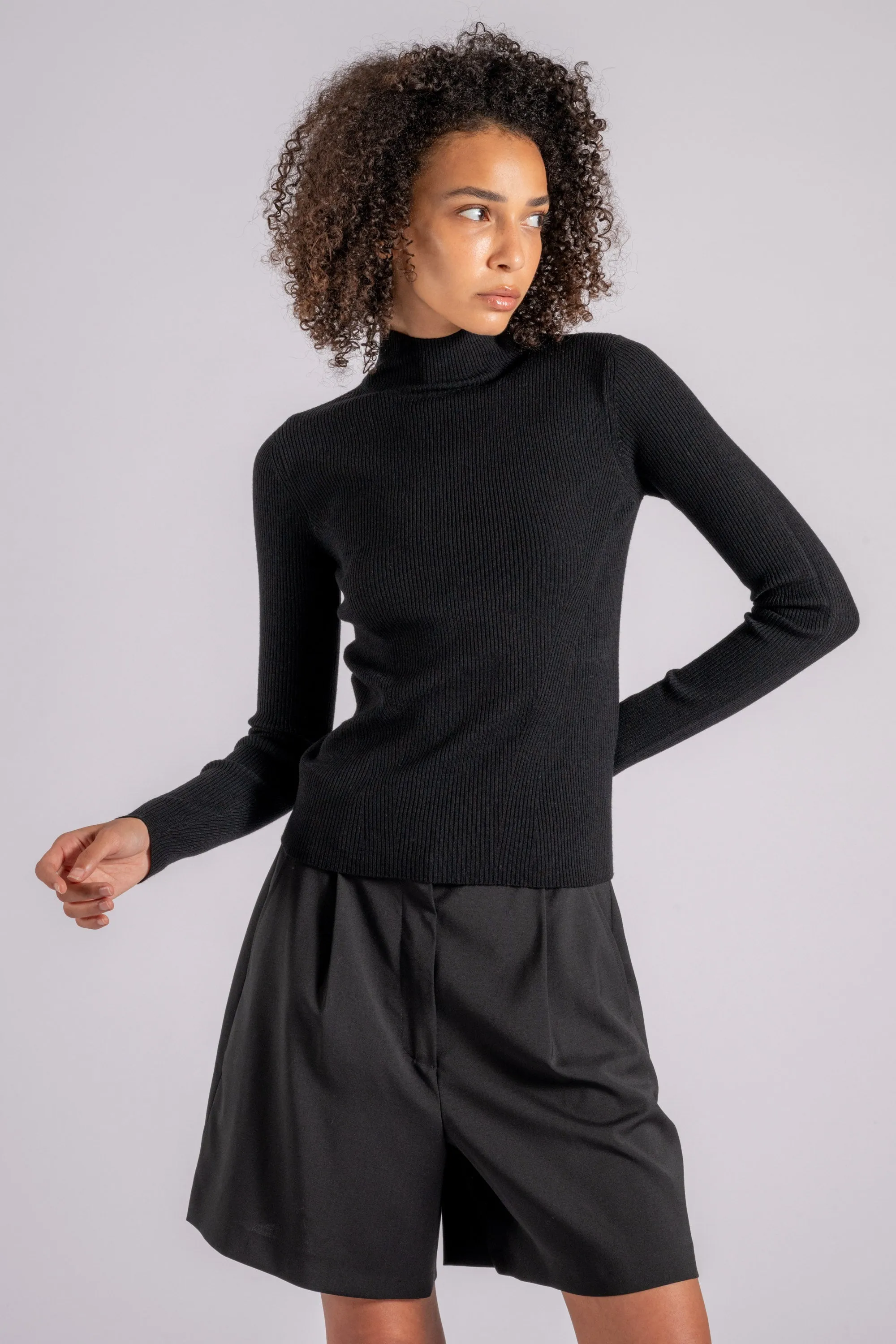 Max Mara Weekend Maglia Lana/Poliestere Nero