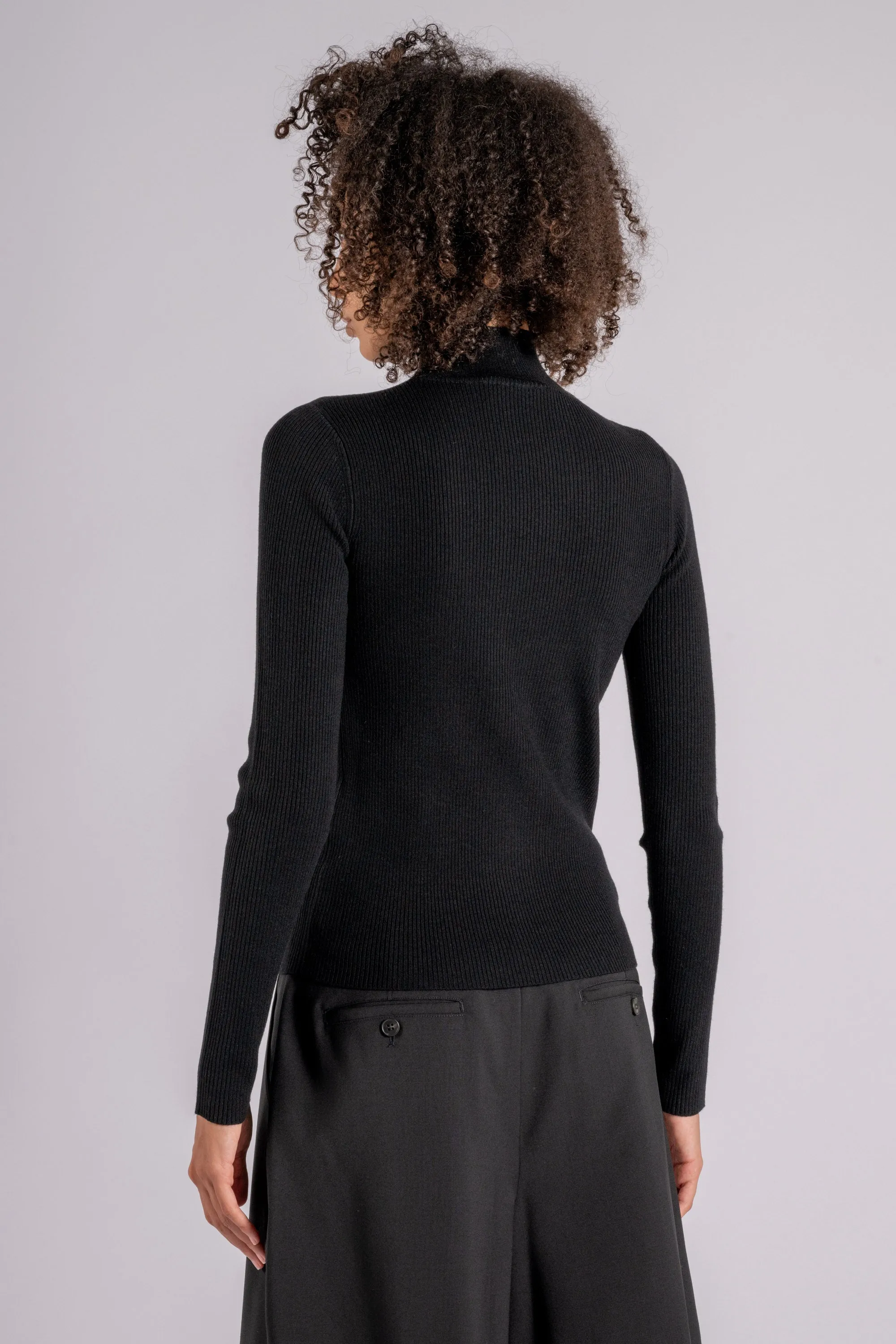 Max Mara Weekend Maglia Lana/Poliestere Nero