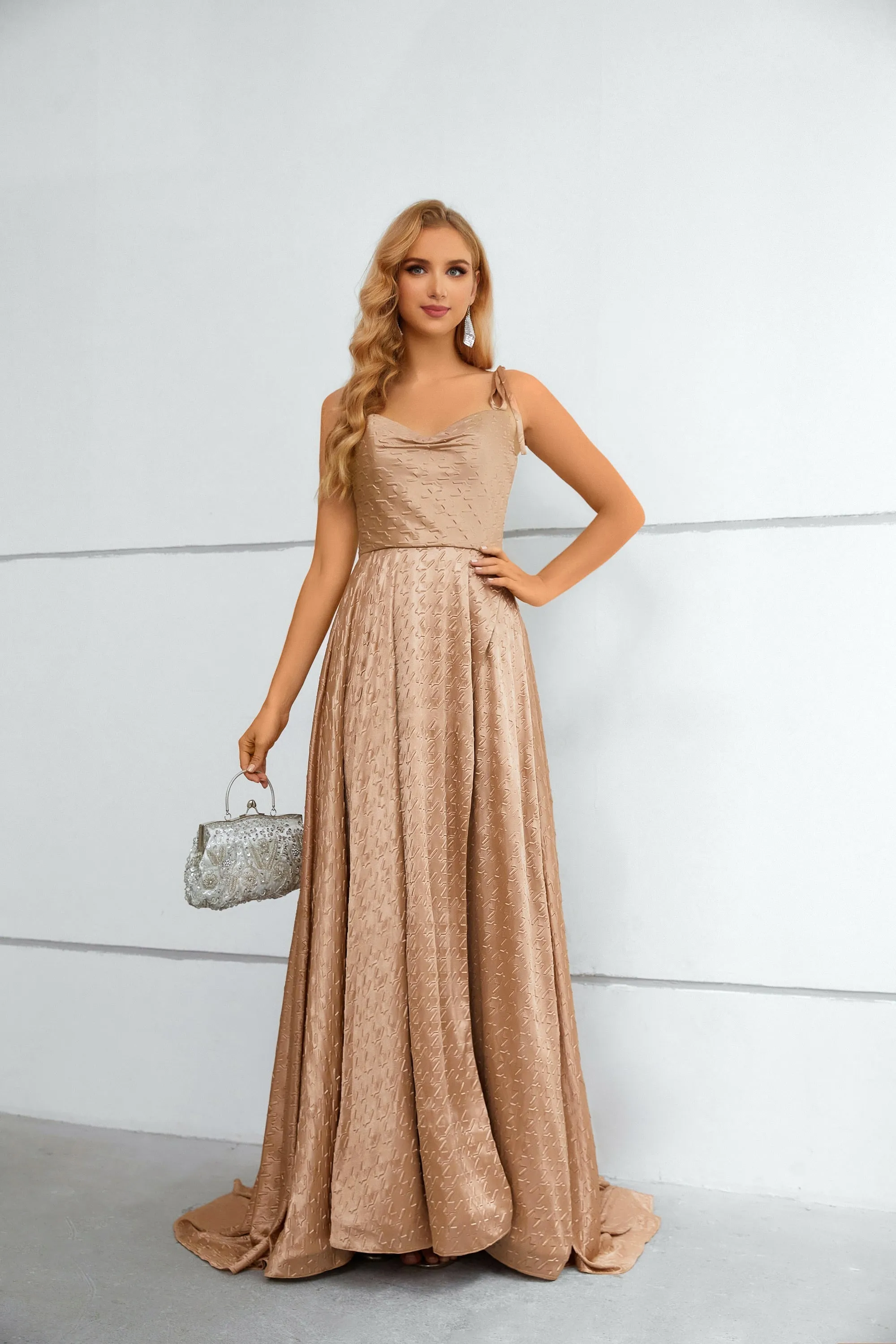 Mermaid High Split Sweetheart Spaghetti strap Floor-length Sleeveless Backless Prom Dresses