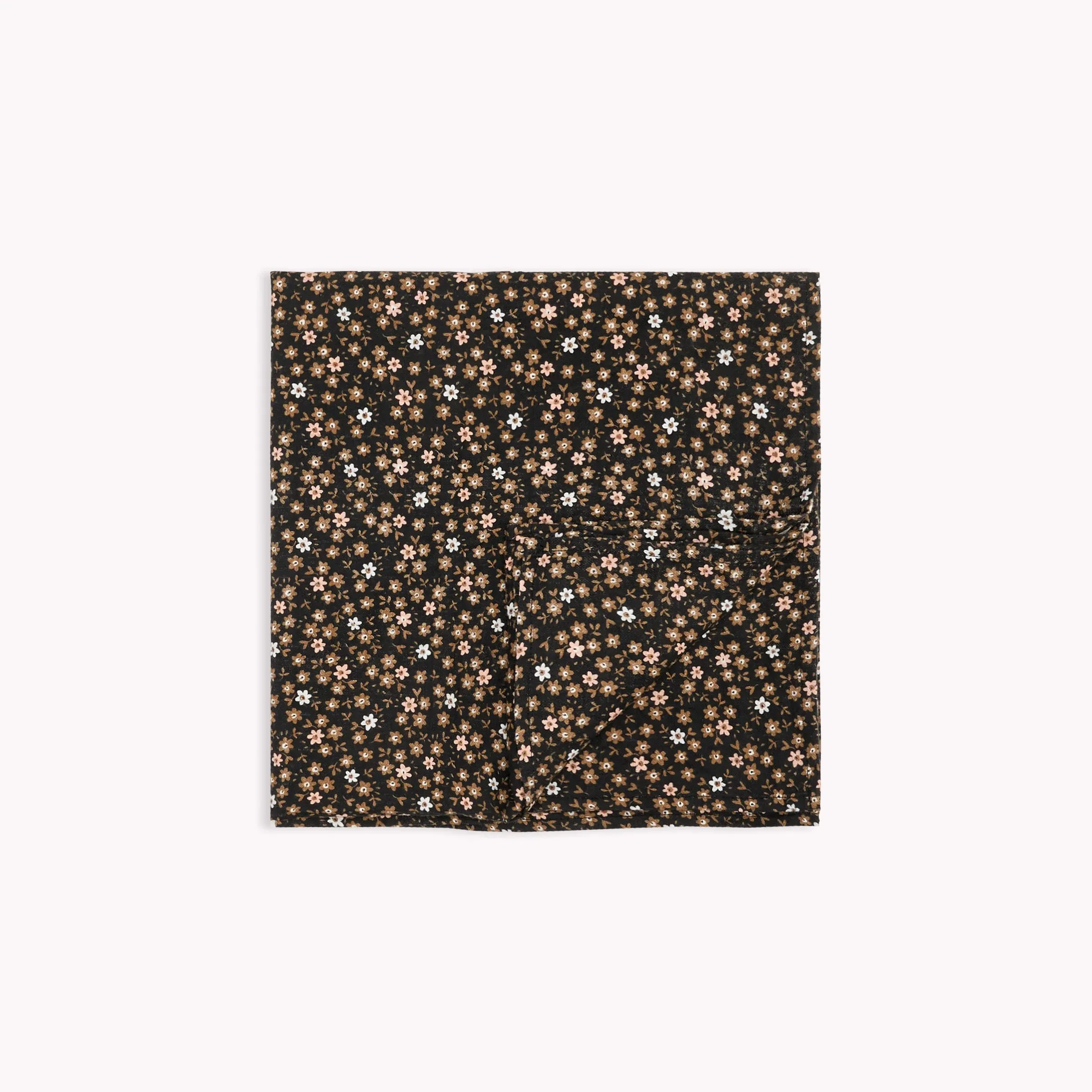 Midnight Floral Blanket