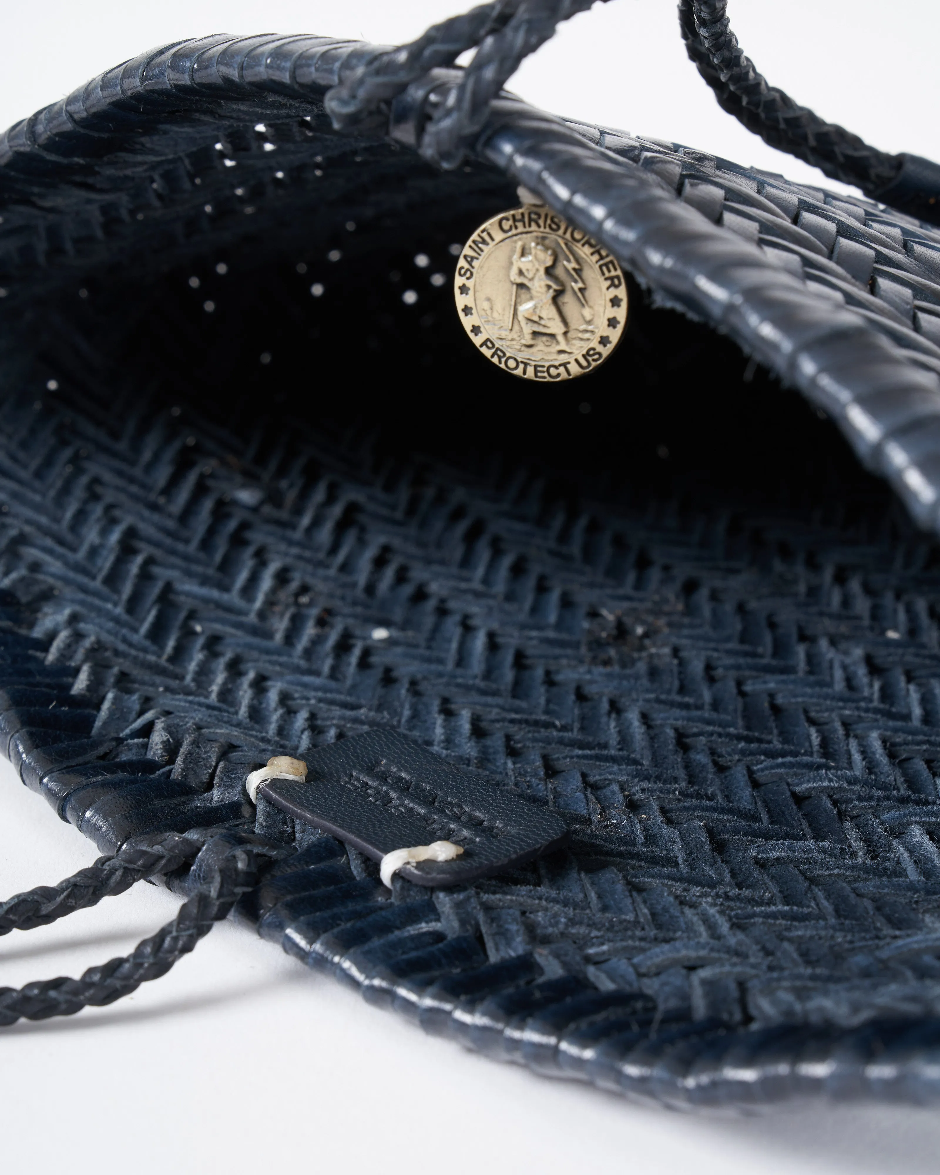 minsu crossbody - marine leather