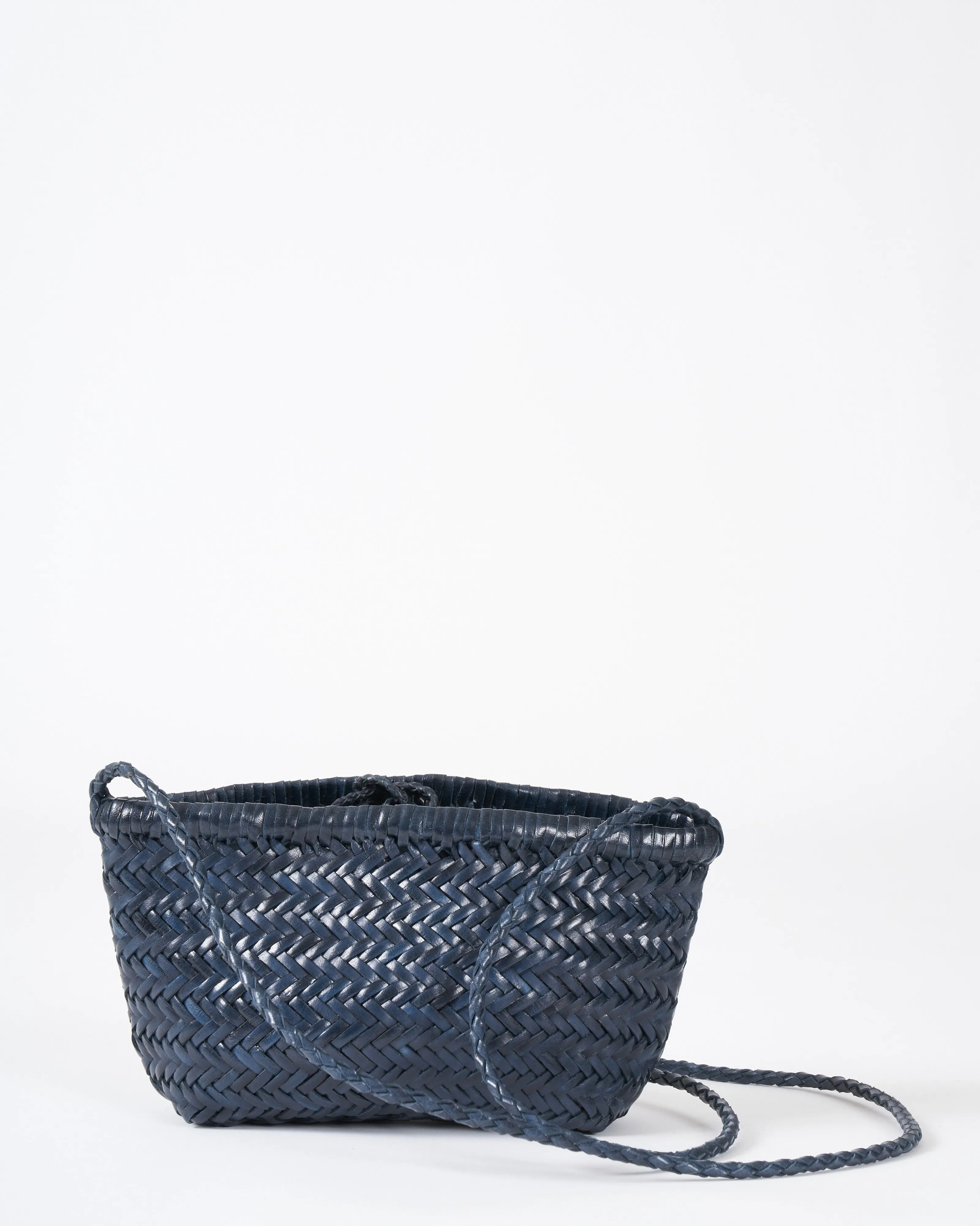minsu crossbody - marine leather
