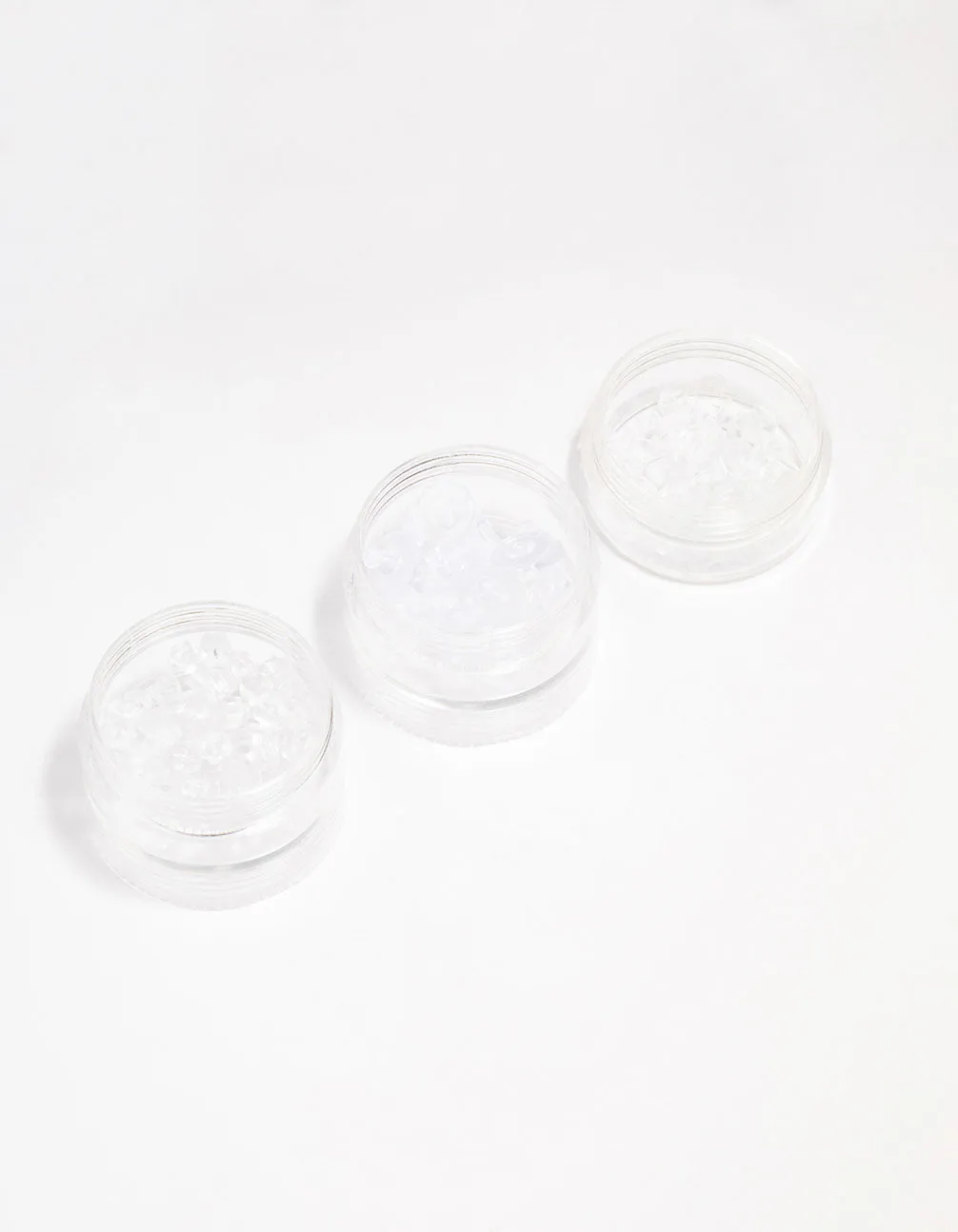 Mixed Silicone Ear Backs 3 Tier Tub