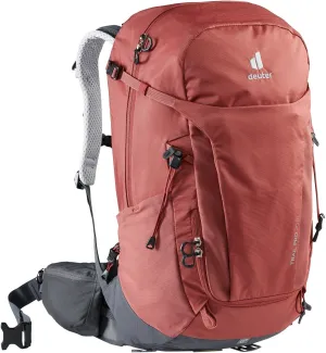 Mochila Trail Pro 30lts SL Redwood-Graphite Deuter