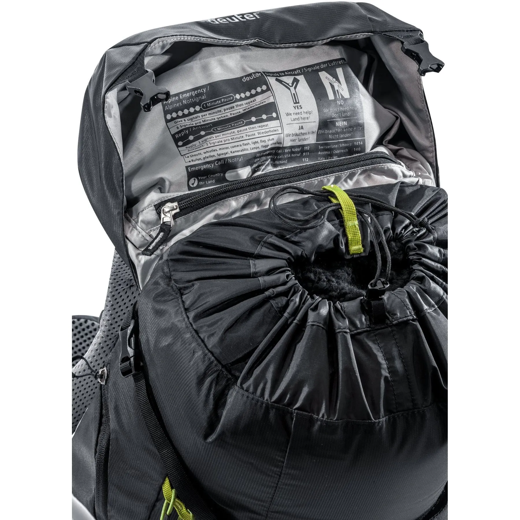 Mochila Trail Pro 36lts Back-Graphite Deuter