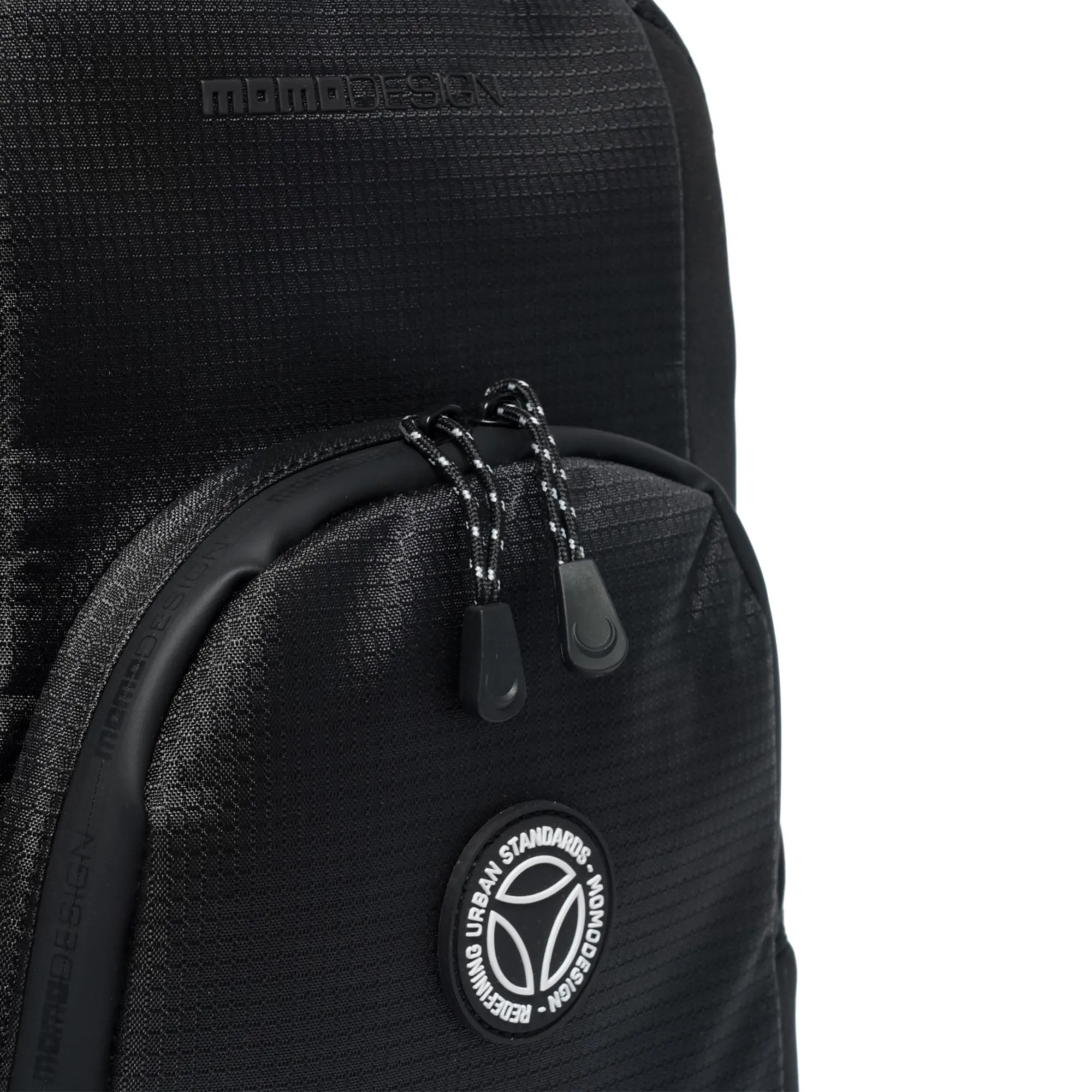 Momodesign Zaino Sportivo Adventure tasca frontale nero
