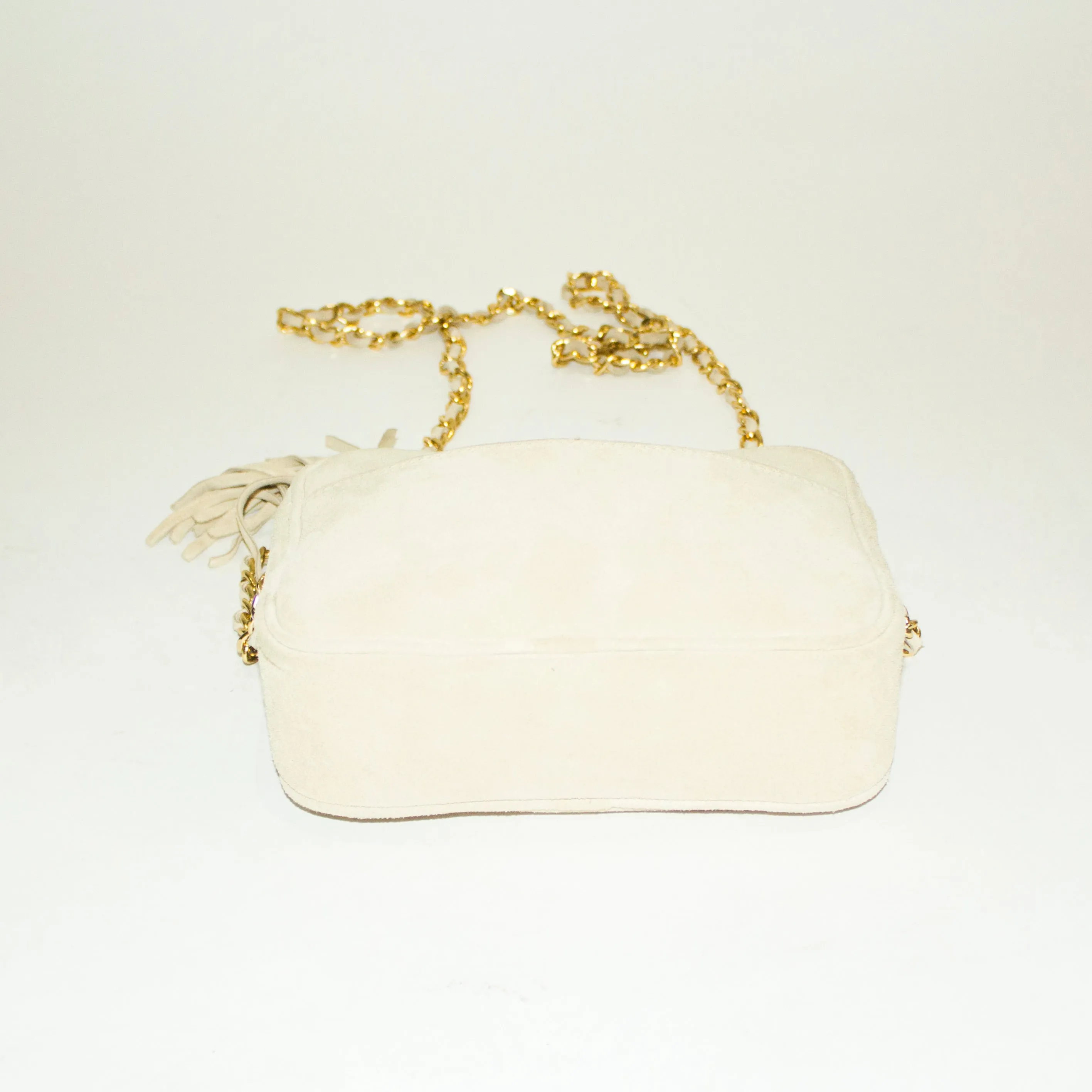 MONDI Cream and Gold Crossbody