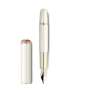 Montblanc fountained Heritage Rouge et noir “baby” special ivory edition tip tip m 128121